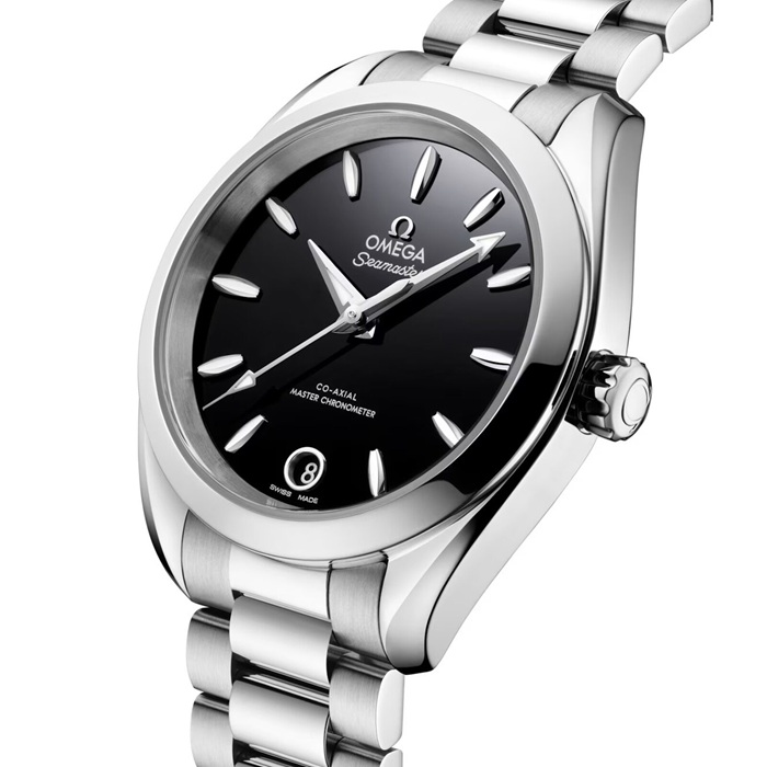 Omega Seamaster Aqua Terra 150M 34mm Orologio da donna nero O22010342001001 - immagine 3