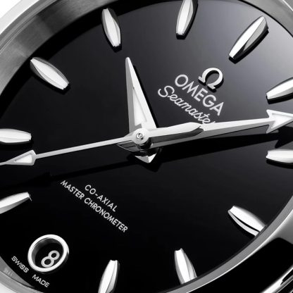 Omega Seamaster Aqua Terra 150M 34mm Orologio da donna nero O22010342001001 - immagine 4