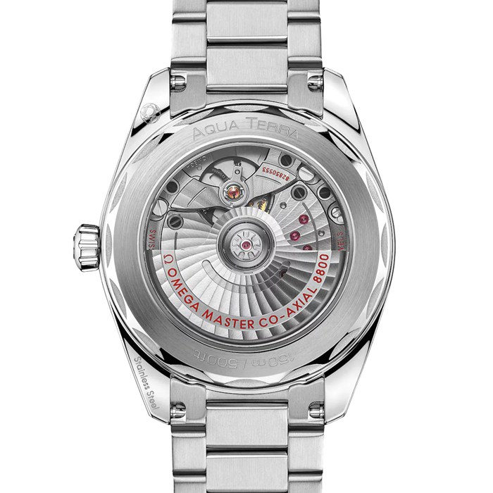 Omega Seamaster Aqua Terra 150M 38mm Orologio Uomo Nero O22010382001004 - immagine 2