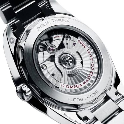 Omega Seamaster Aqua Terra 150M 38mm Orologio Uomo Nero O22010382001004 - immagine 3