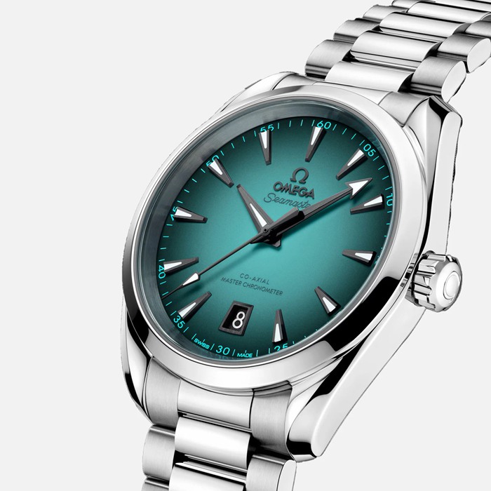 Omega Seamaster Aqua Terra 150M 38mm Orologio Uomo Turchese O22010382003005 - immagine 2