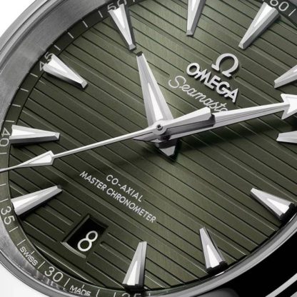 Omega Seamaster Aqua Terra 150M 38mm acciaio su cinturino in gomma O22012382010001 - immagine 3