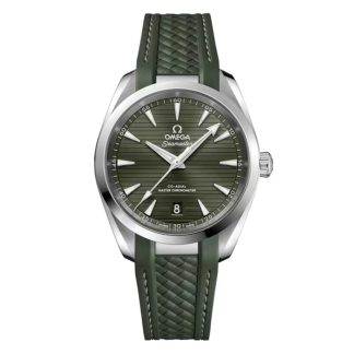Omega Seamaster Aqua Terra 150M 38mm acciaio su cinturino in gomma O22012382010001