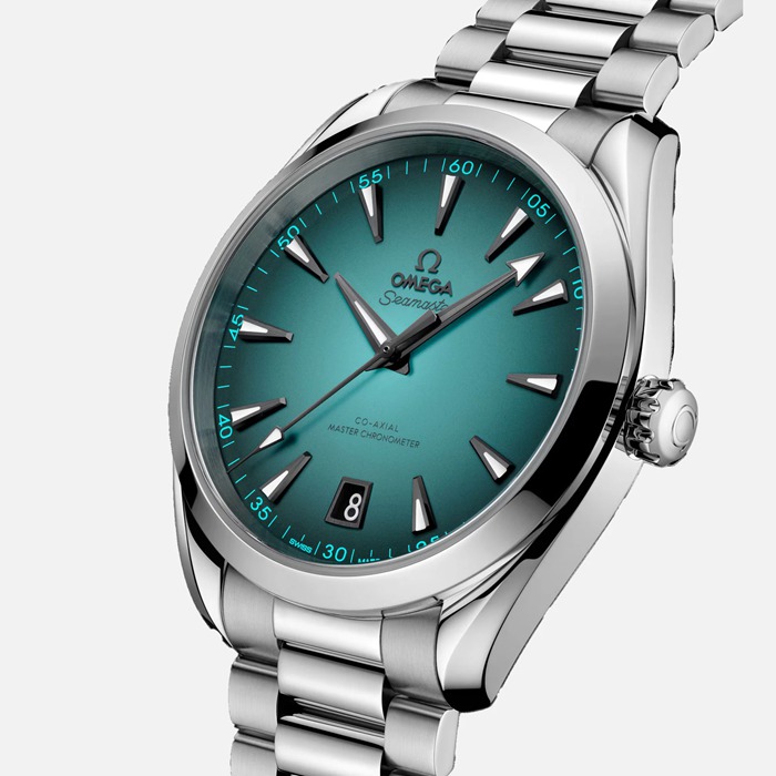Omega Seamaster Aqua Terra 150M 41mm Orologio Uomo Turchese O22010412103006 - immagine 2