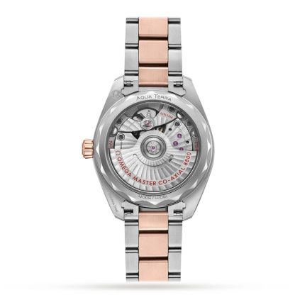 Omega Seamaster Aqua Terra 150M Co-Axial Master Chronometer 34mm Ladies Watch O22020342059001 - immagine 2