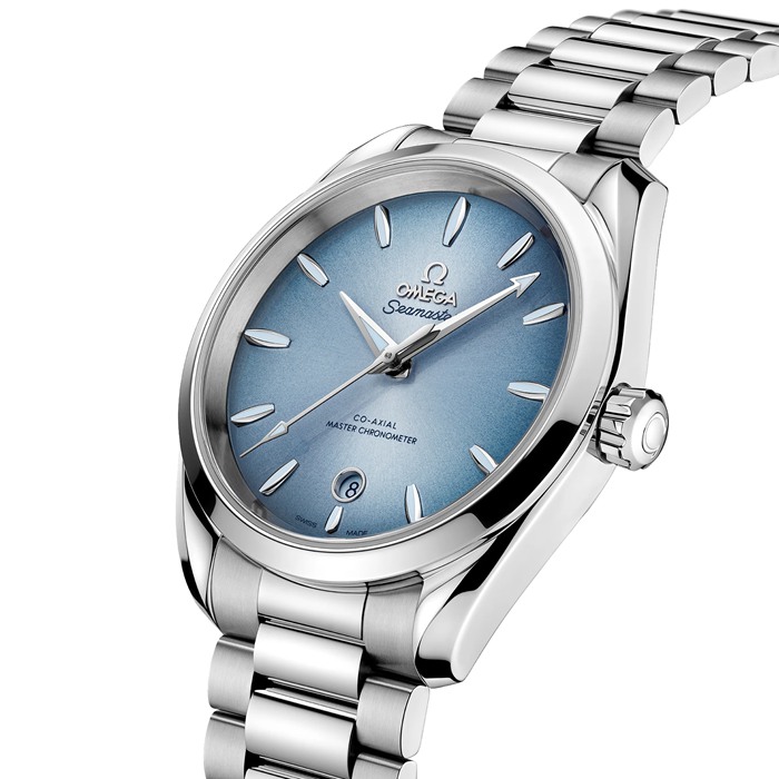 Omega Seamaster Aqua Terra 150M Co-Axial Master Chronometer 38mm Summer Blue O22010382003004 - immagine 3