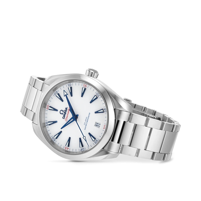 Omega Seamaster Aqua Terra 150M Co-Axial Master Chronometer 41mm Beijing 2022 O52210412104001 - immagine 4