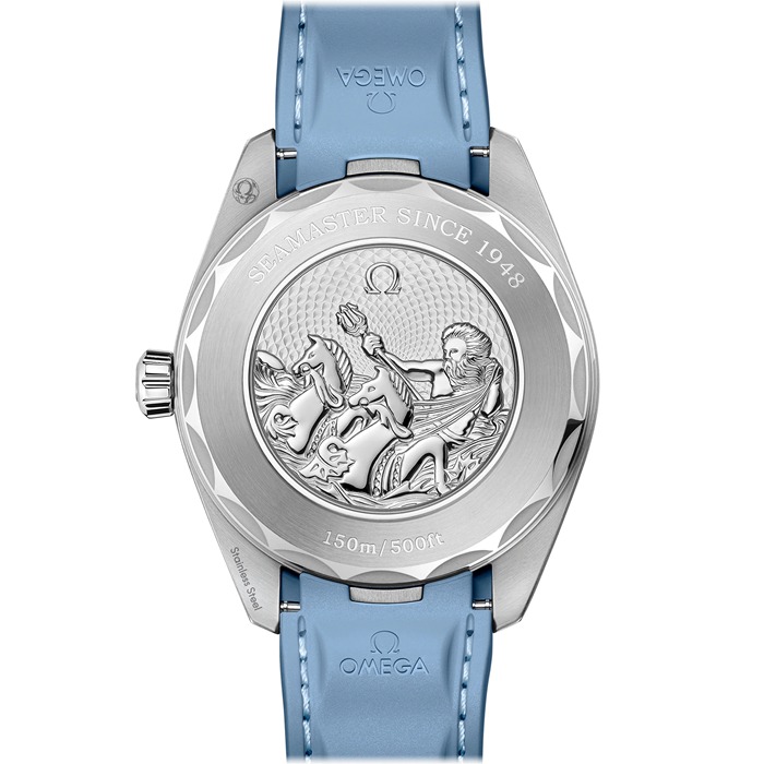 Omega Seamaster Aqua Terra 150M Co-Axial Master Chronometer Gmt Worldtimer 43mm Summer Blue O22012432203002 - immagine 2
