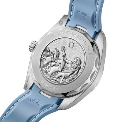 Omega Seamaster Aqua Terra 150M Co-Axial Master Chronometer Gmt Worldtimer 43mm Summer Blue O22012432203002 - immagine 4