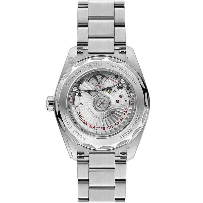 Omega Seamaster Aqua Terra 150M Co-Axial Master Chronometer Piccoli Secondi 38mm Orologio Unisex O22010382010001 - immagine 2