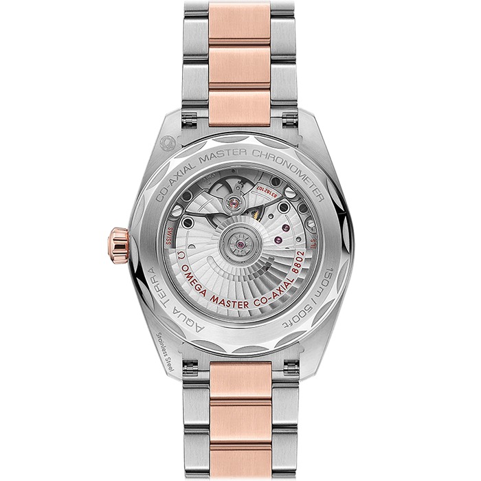 Omega Seamaster Aqua Terra 150M Co-Axial Master Chronometer Piccoli secondi 38mm O22020382010001 - immagine 2