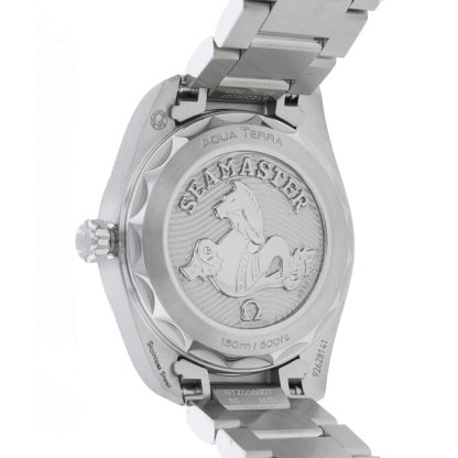 Omega Seamaster Aqua Terra 150M Ladies 28mm Quartz Diamond Dot Watch O22010286055001 - immagine 4