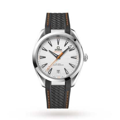Omega Seamaster Aqua Terra 150M Uomo Quadrante Argento 41mm Automatico Orologio Co-Axial Uomo O22012412102002