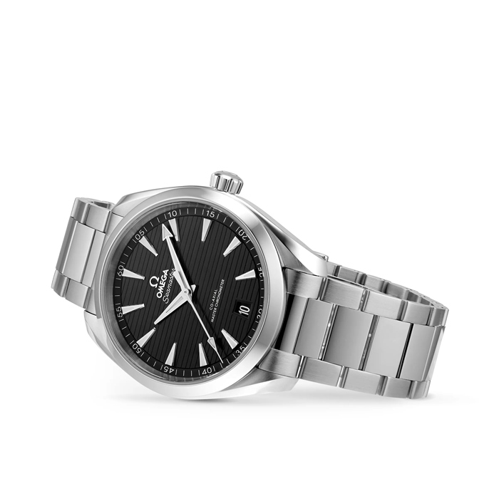 Omega Seamaster Aqua Terra 150M Uomo Quadrante nero 41mm Orologio automatico coassiale O22010412101001 - immagine 2