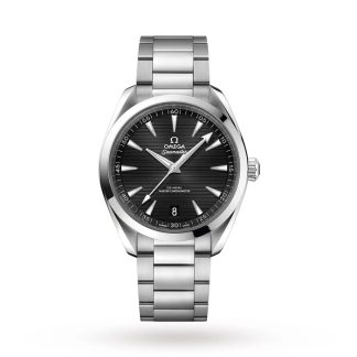 Omega Seamaster Aqua Terra 150M Uomo Quadrante nero 41mm Orologio automatico coassiale O22010412101001