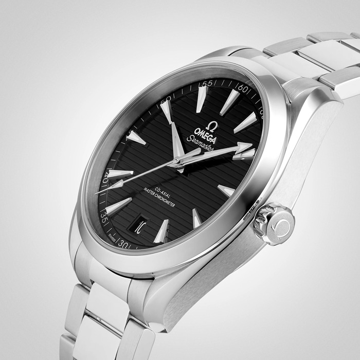 Omega Seamaster Aqua Terra 150M Uomo Quadrante nero 41mm Orologio automatico coassiale O22010412101001 - immagine 5