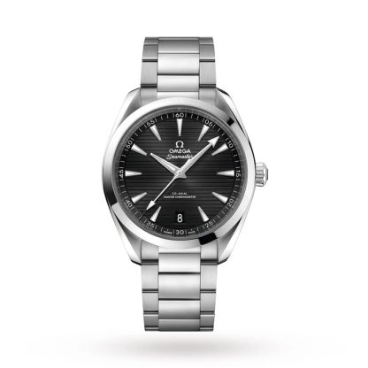 Omega Seamaster Aqua Terra 150M Uomo Quadrante nero 41mm Orologio automatico coassiale O22010412101001