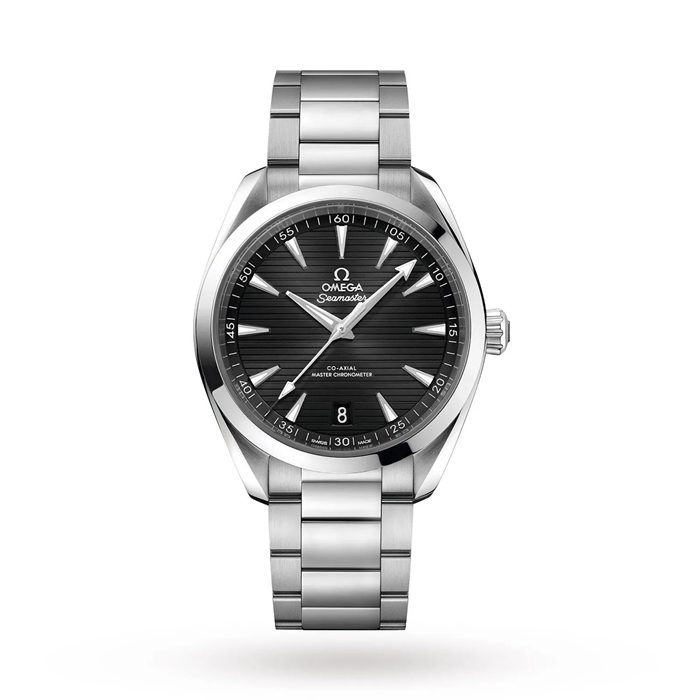 Omega Seamaster Aqua Terra 150M Uomo Quadrante nero 41mm Orologio automatico coassiale O22010412101001
