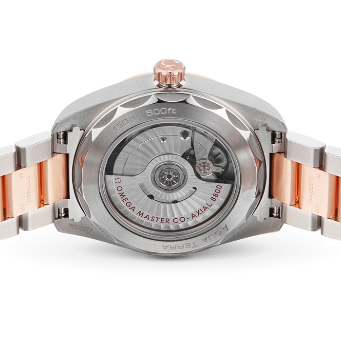 Omega Seamaster Aqua Terra 150m Co-Axial 34mm Orologio da donna O22020342055001 - immagine 4