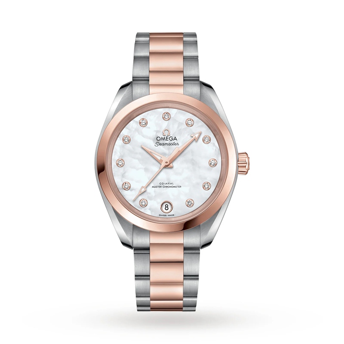 Omega Seamaster Aqua Terra 150m Co-Axial 34mm Orologio da donna O22020342055001