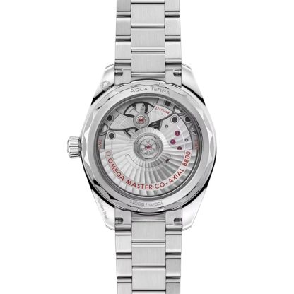 Omega Seamaster Aqua Terra 150m Co-Axial Master Chronometer 34mm Orologio da donna blu O22010342003002 - immagine 2