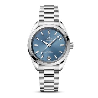 Omega Seamaster Aqua Terra 150m Co-Axial Master Chronometer 34mm Orologio da donna blu O22010342003002