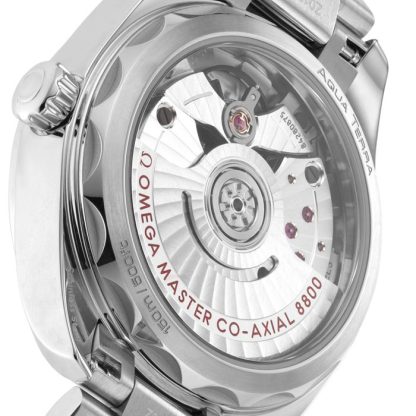 Omega Seamaster Aqua Terra 150m Co-Axial Master Chronometer 34mm Orologio da donna verde O22010342010001 - immagine 3