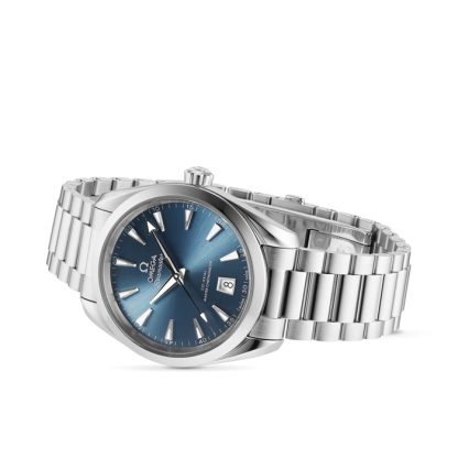 Omega Seamaster Aqua Terra 150m Co-Axial Master Chronometer 38mm Orologio Unisex Blu O22010382003003 - immagine 2