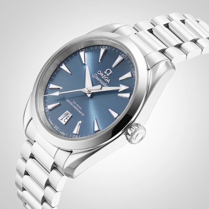 Omega Seamaster Aqua Terra 150m Co-Axial Master Chronometer 38mm Orologio Unisex Blu O22010382003003 - immagine 5