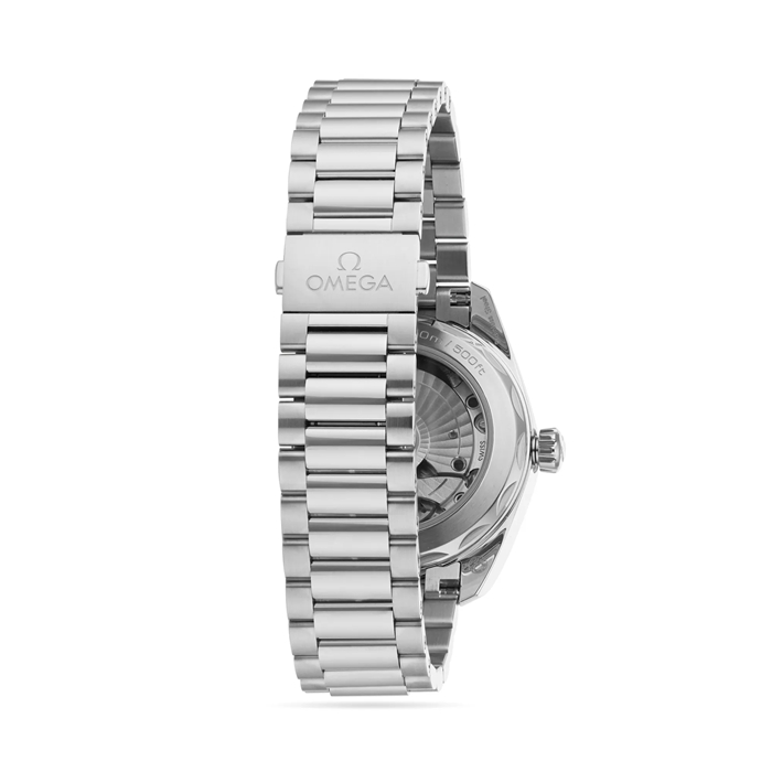 Omega Seamaster Aqua Terra 150m Co-Axial Master Chronometer 38mm Orologio Unisex Rosso Terracotta O22010382013003 - immagine 4