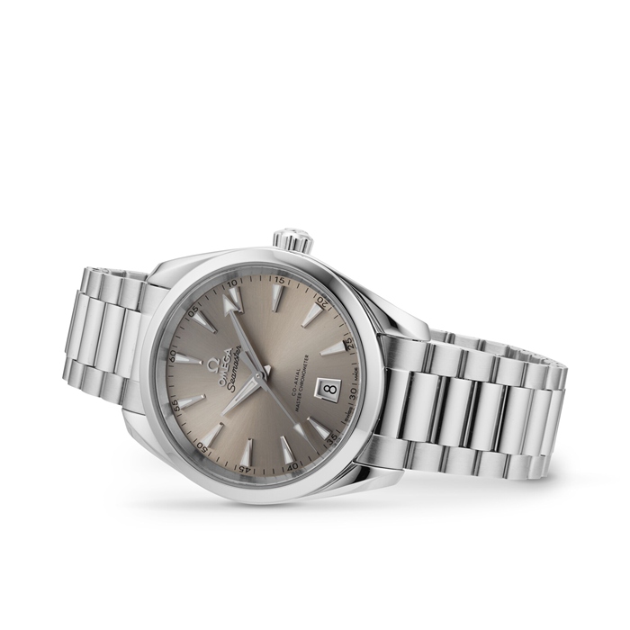 Omega Seamaster Aqua Terra 150m Co-Axial Master Chronometer 38mm Orologio Unisex Sandstone O22010382009001 - immagine 3