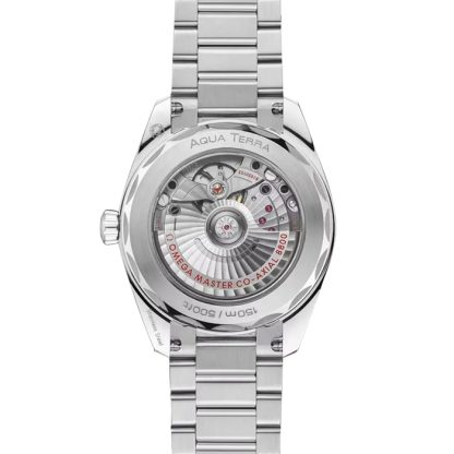 Omega Seamaster Aqua Terra 150m Co-Axial Master Chronometer 38mm Orologio Unisex Verde O22010382010002 - immagine 2