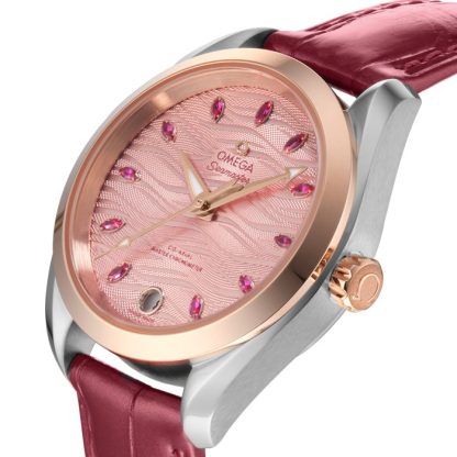 Omega Seamaster Aqua Terra Co-Axial 38mm Orologio da donna O22023342060001 - immagine 5
