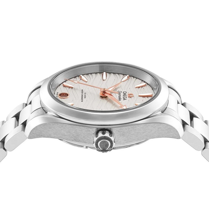 Omega Seamaster Aqua Terra Co-Axial Master Chronometer 34mm Orologio da donna O22010342002001 - immagine 4