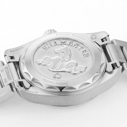 Omega Seamaster Aqua Terra Quarzo 28mm Orologio da donna O22010286053001 - immagine 3