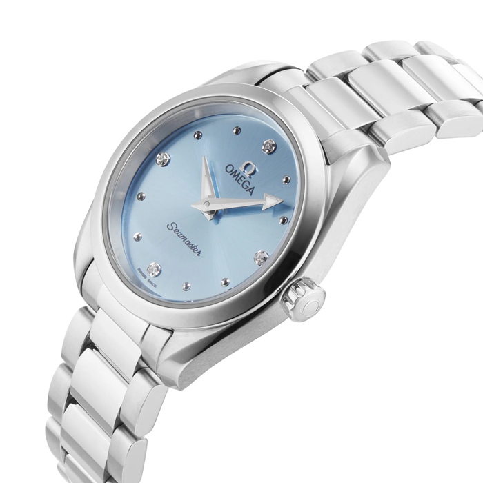 Omega Seamaster Aqua Terra Quarzo 28mm Orologio da donna O22010286053001 - immagine 5
