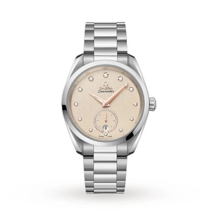 Omega Seamaster Aqua Terra Seamaster Acciaio Cronometro 38mm Donna O22010382059001