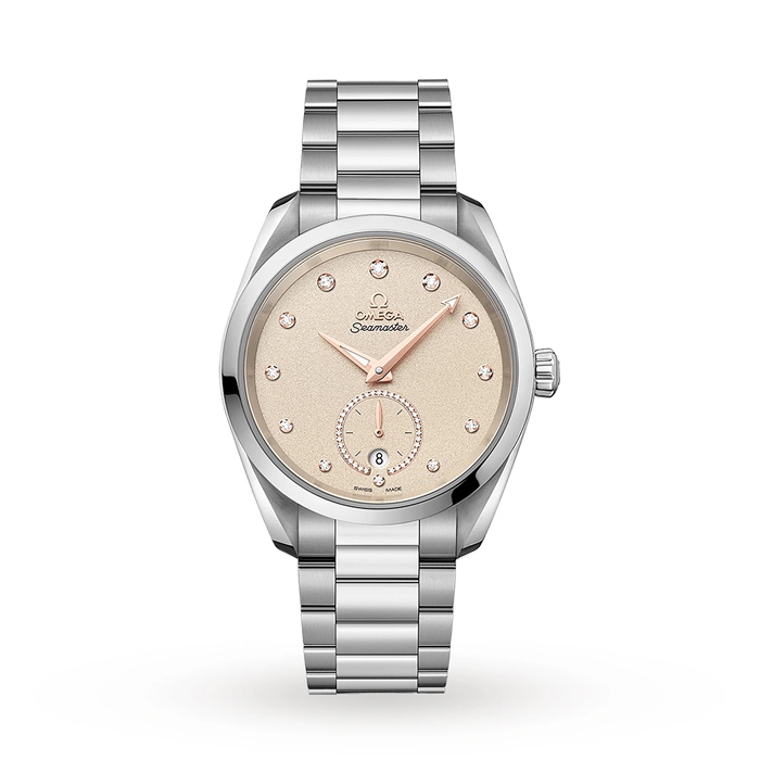 Omega Seamaster Aqua Terra Seamaster Acciaio Cronometro 38mm Donna O22010382059001