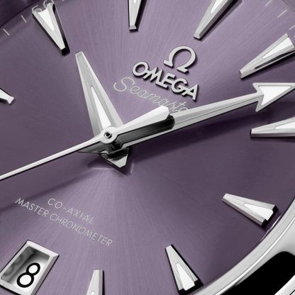 Omega Seamaster Aqua Terra Shades 38mm Orologio Unisex Viola O22010382010004 - immagine 3