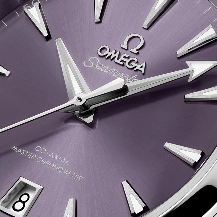 Omega Seamaster Aqua Terra Shades 38mm Orologio Unisex Viola O22010382010004 - immagine 3