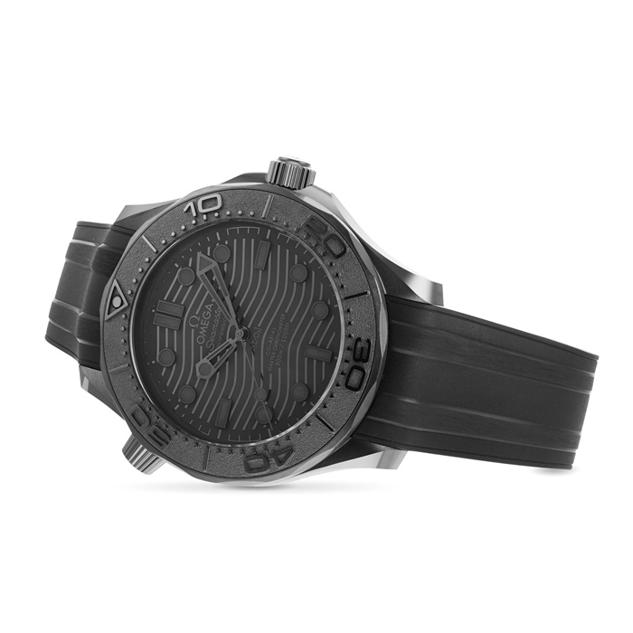 Omega Seamaster Diver 300 Co-Axial Master Chronometer 43,5 mm Nero O21092442001003 - immagine 4