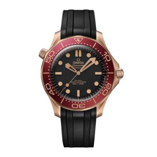 Omega Seamaster Diver 300M 42mm Orologio Uomo Cinturino in Gomma Nera O21092422001003