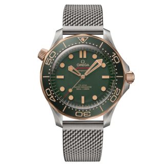 Omega Seamaster Diver 300M 42mm Titanio Uomo Orologio Verde O21090422010001