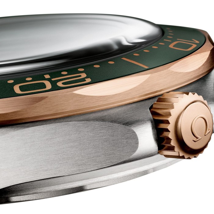 Omega Seamaster Diver 300M 42mm Titanio Uomo Orologio Verde O21090422010001 - immagine 5