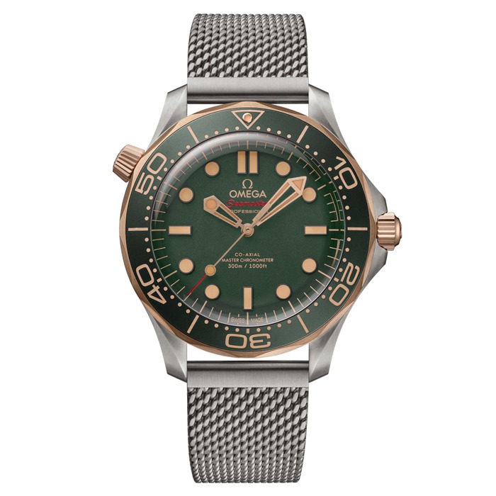 Omega Seamaster Diver 300M 42mm Titanio Uomo Orologio Verde O21090422010001
