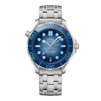 Omega Seamaster Diver 300M Co-Axial Master Chronometer 42mm Estate Blu O21030422003003