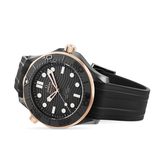 Omega Seamaster Diver 300M Co-Axial Master Chronometer Orologio da uomo 43,5 mm O21062442001001 - immagine 4