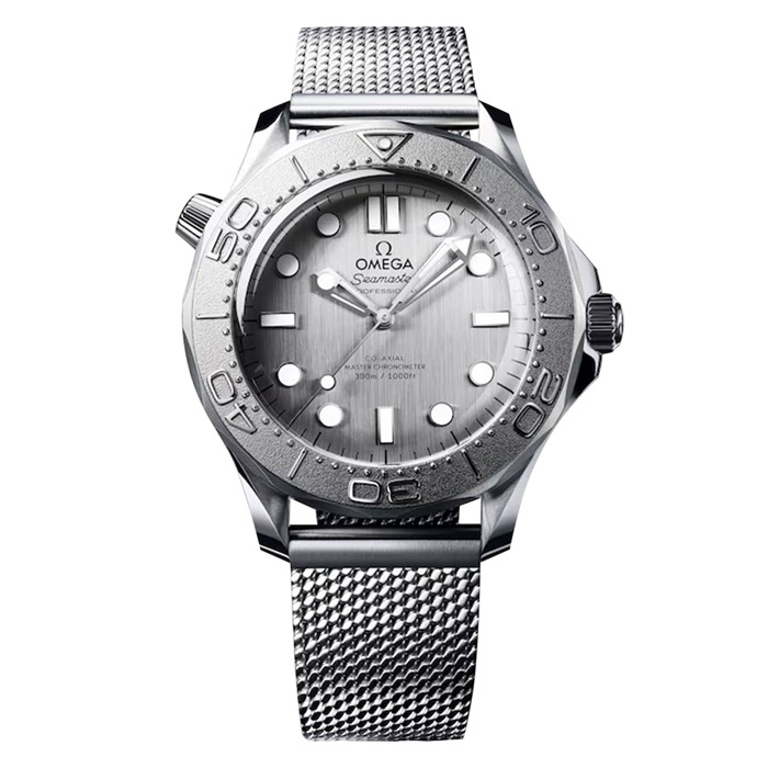 Omega Seamaster Diver 300M Quadrante Grigio 42mm Orologio Automatico Uomo O21030422006002 - immagine 4