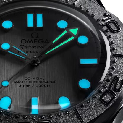 Omega Seamaster Diver 300M Quadrante Grigio 42mm Orologio Automatico Uomo O21032422006002 - immagine 4