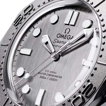 Omega Seamaster Diver 300M Quadrante Grigio 42mm Orologio Automatico Uomo O21032422006002 - immagine 5